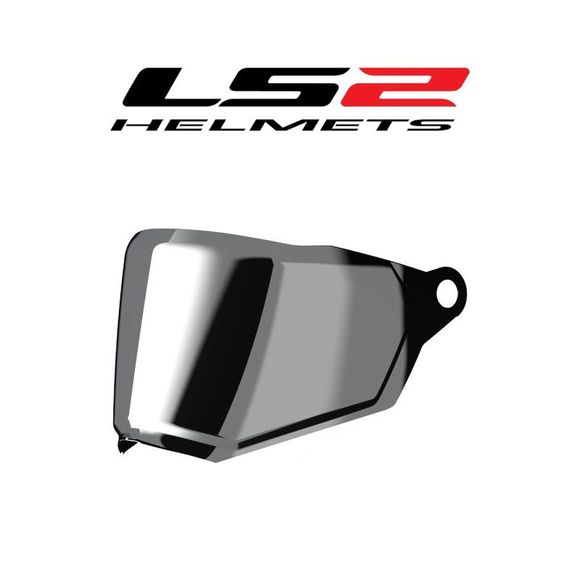 LS2 FF910 - Gray / Iridium headset screenRef: LS1072