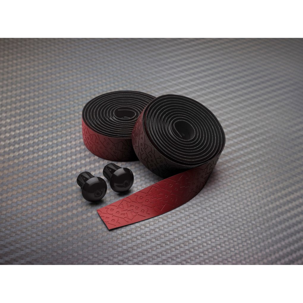 PRO Pursuit Handlebar Tape - Team | PU (3D embossed) - red fade