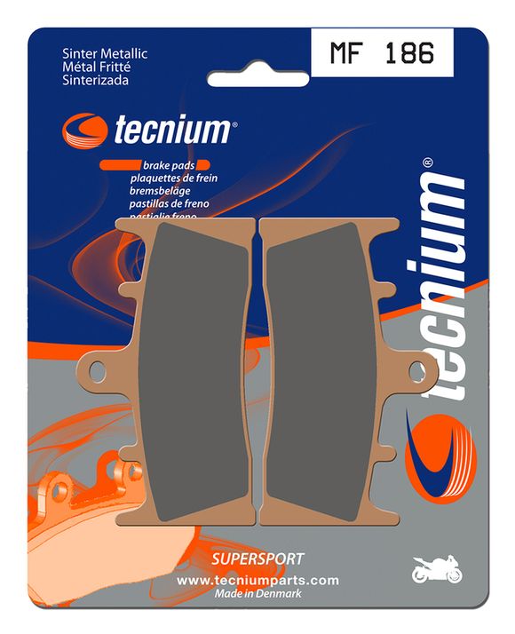 Tecnium Performance sintered metal brake pads - MF186Ref: TE00801A / 1022743