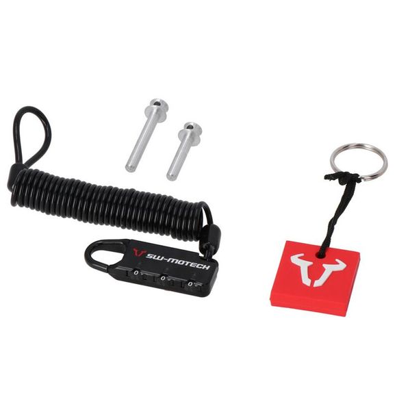 SW-MOTECH Anti-theft for PRO/EVO Universal tank bags - BlackRef: swm0031 / trt.00.640.20001