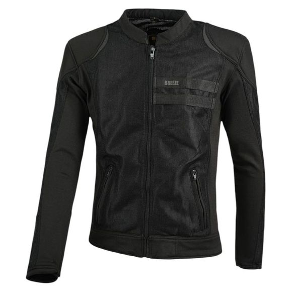 Motorcycle Jacket By City Breeze - BlackRef: BYC0001