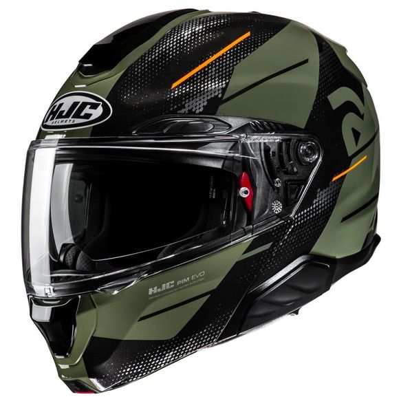 Casque modulable HJC RPHA 91 - BLAT - Vert / NoirRef : HJ1306