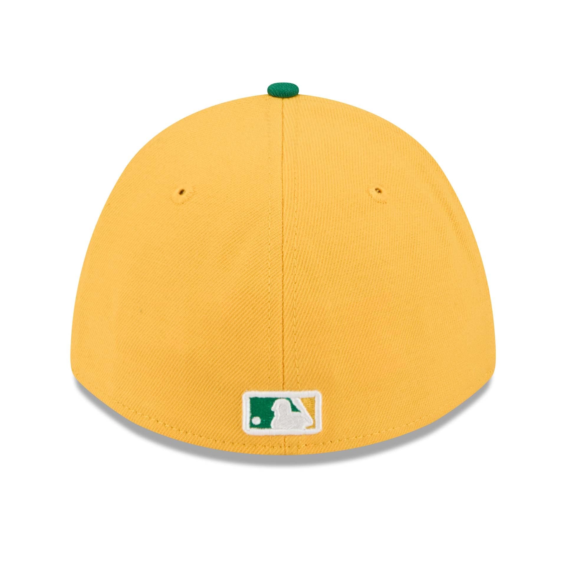 Athletics 2026 MLB Spring Training 39THIRTY M-Crown Flex Cap Yellow