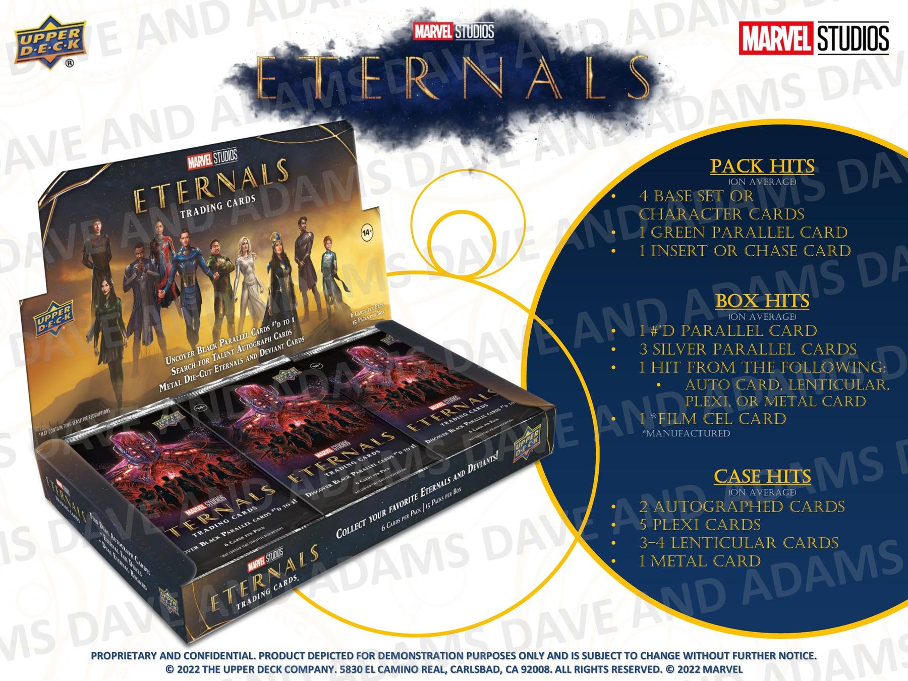 Marvel Studios Eternals Hobby Pack (Upper Deck 2023)