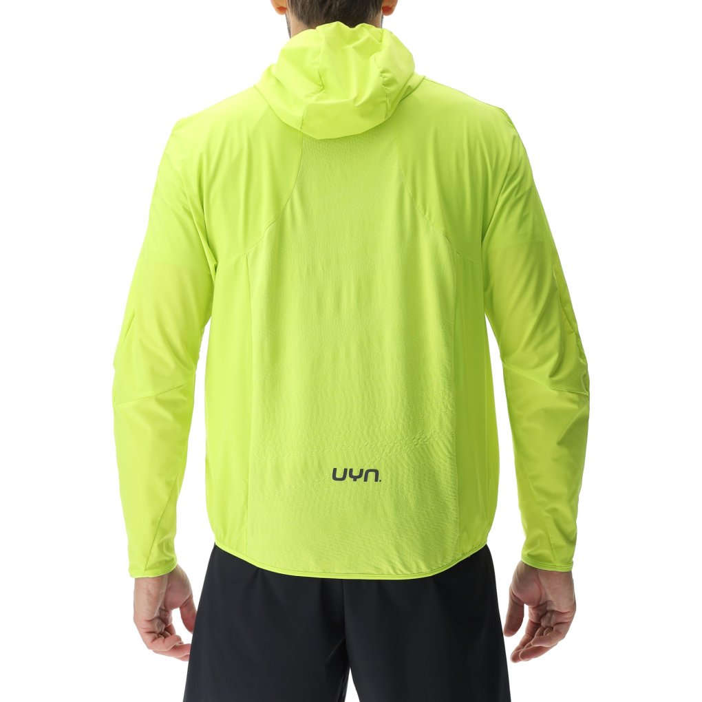 UYN Running Masterwind Jacket Men - Soft Yellow Fluo