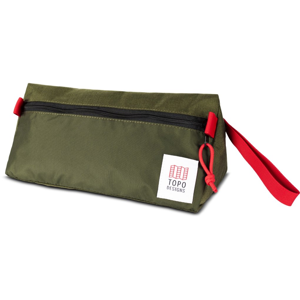 Topo Designs Dopp Kit Toiletry Bag - 3L - Olive/Olive