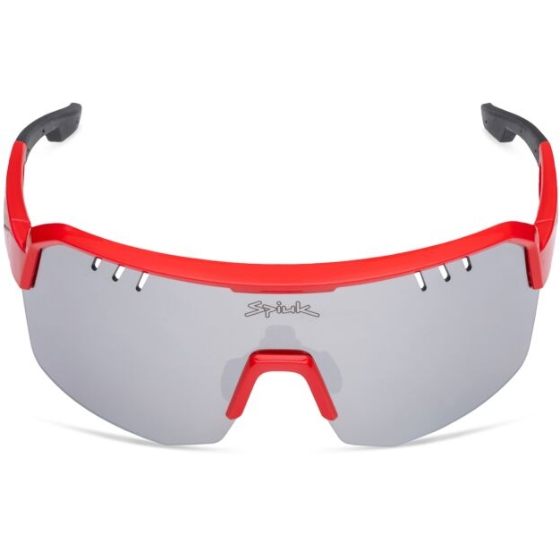 Spiuk Lyra Glasses - Red - Mirror Silver | Clear