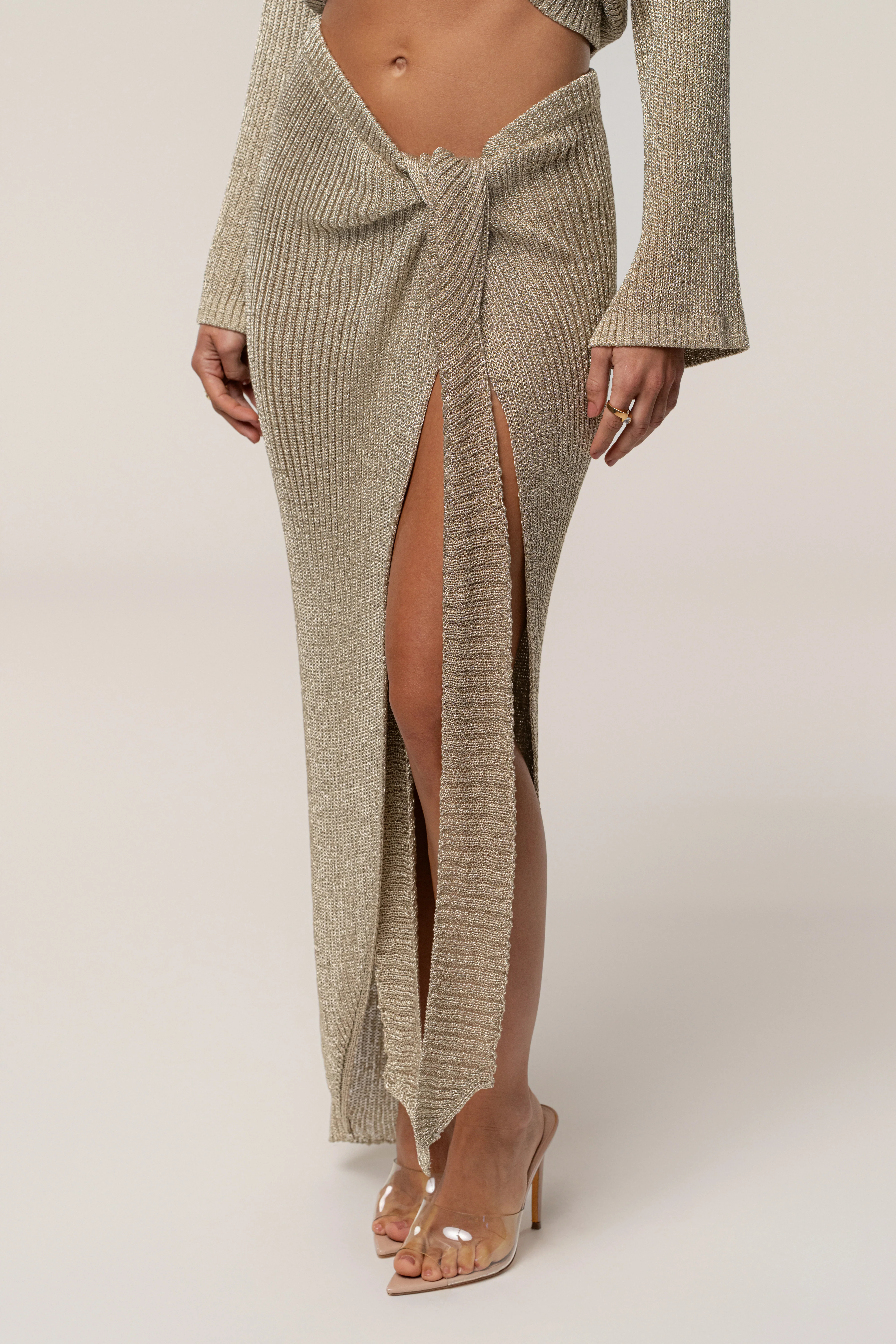 Gold Sunlit Metallic Sarong
