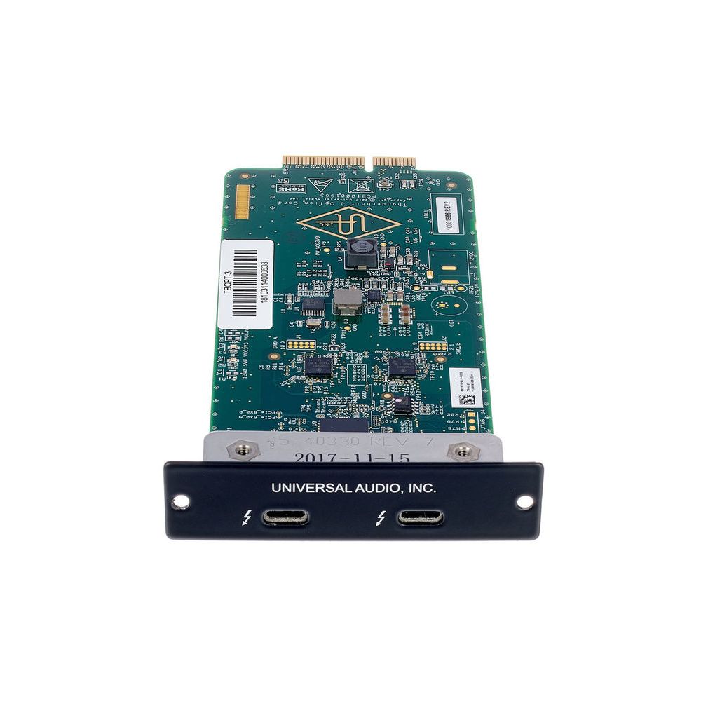 Universal Audio Apollo Thunderbolt 3 Card – Thomann Ireland