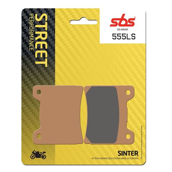 SBS 555LS Sinter Metal Brake Pads RearRef: 555LS / 555040