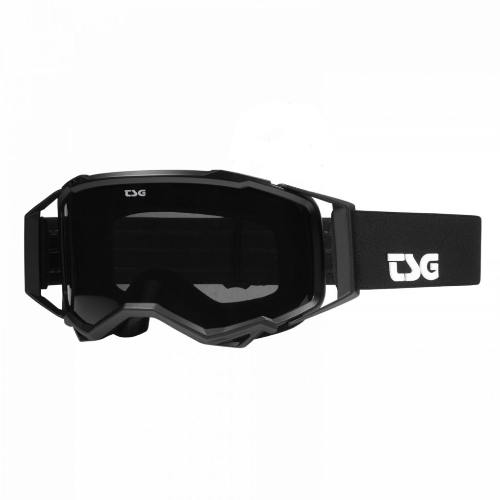 TSG MTB Presto 3.0 Goggle - solid black - black | clear