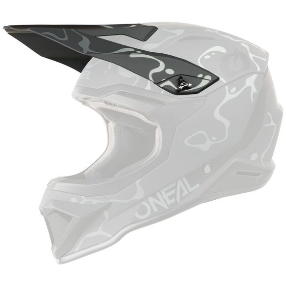 Tt O'Neal 1Srs Splash 2026 Visor - Black / GrayRef: OL2352 / 0634-040