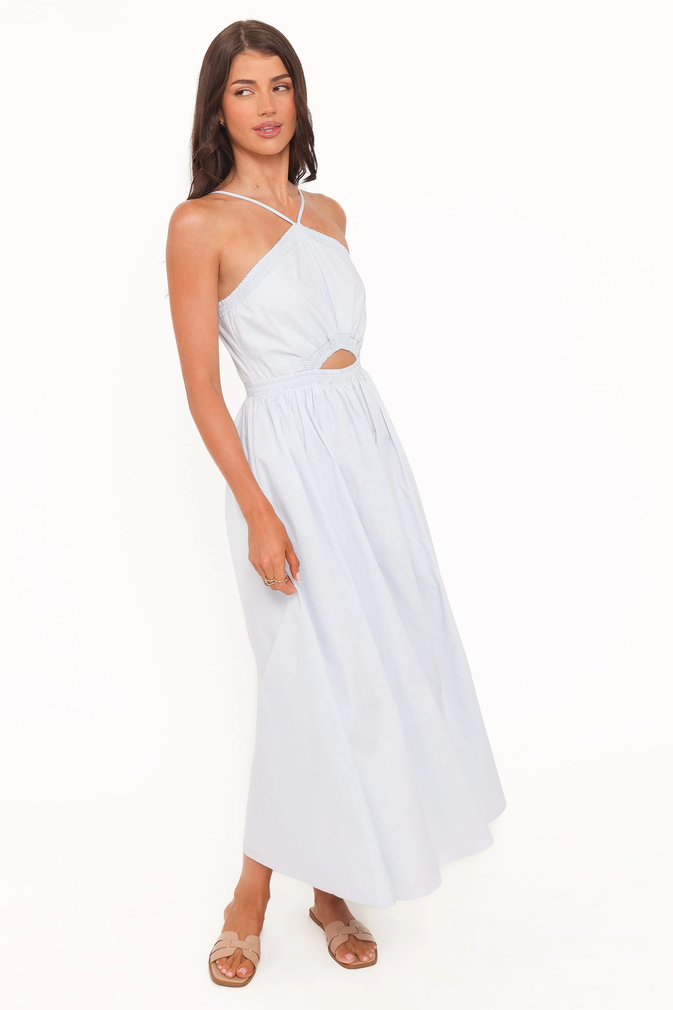Madi Maxi Dress - Pale Blue