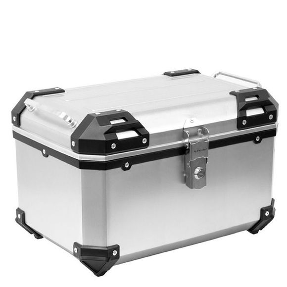 Top case X-PLOR KS580 - ABS - 52L avec platine Universel - GrisRef : XPL0002 / KS580A