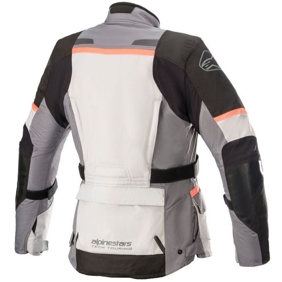 Motorcycle Jacket Alpinestars Stella Andes V3 Drystar - Gray / BlackRef: AP12301-C57352