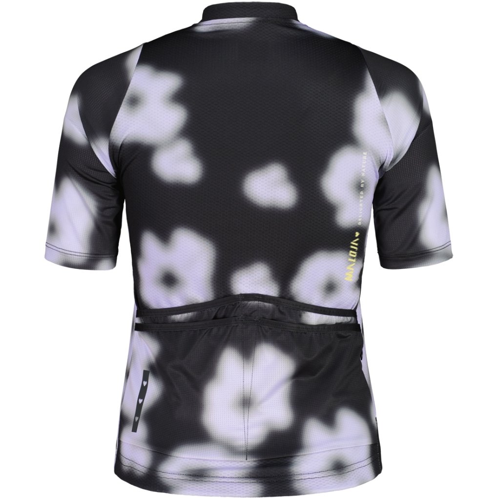 Maloja StrandaM. Gravel Jersey Women - deep black shadow 1253