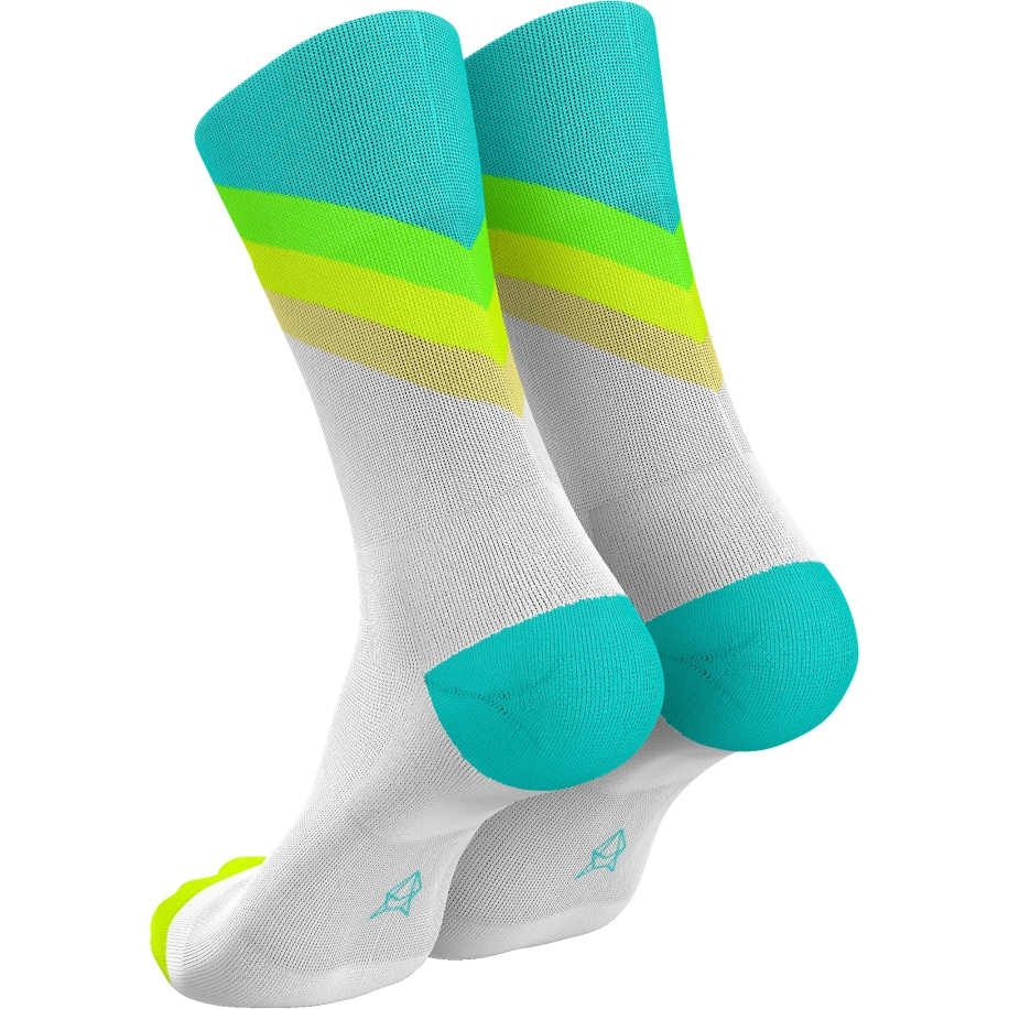 INCYLENCE Running Grades Socks - Blue Canary