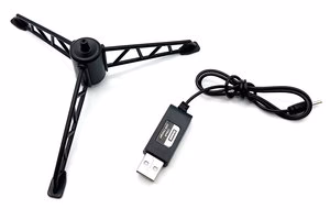 Spinner Missile - White Electric Free-Flight Rocket Rage RGR4130W 2-blade