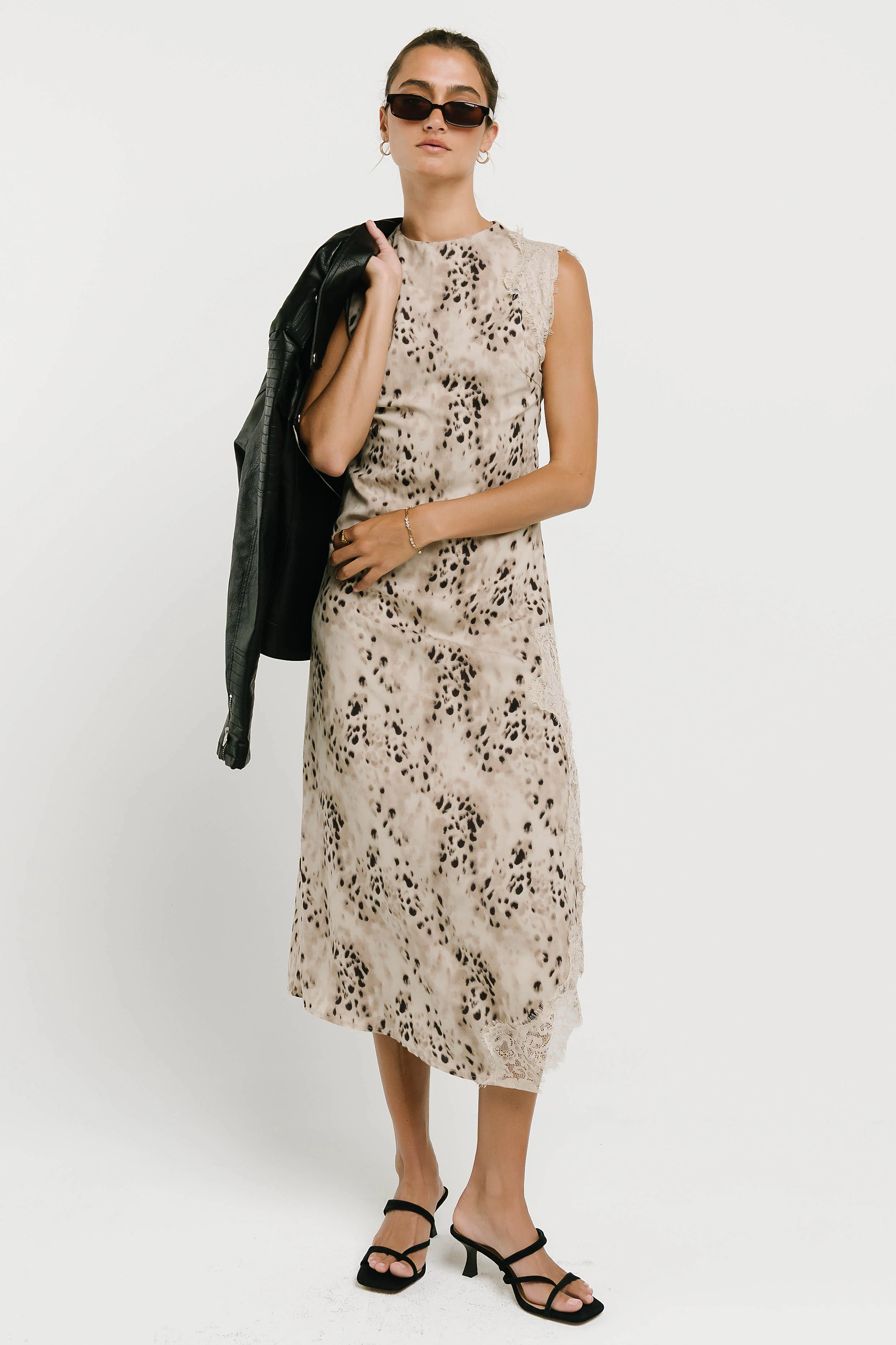 Sienna Satin Midi Dress