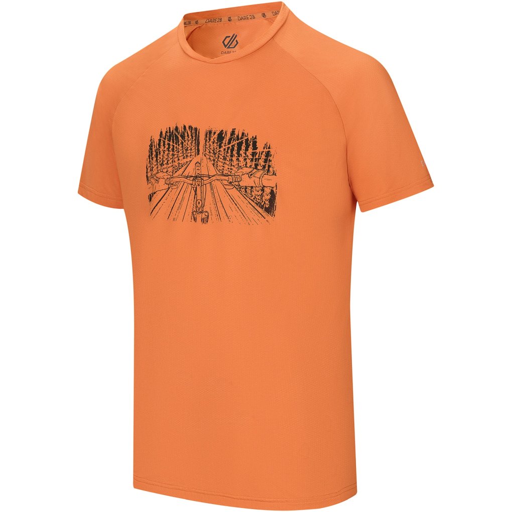 Dare 2b Tech II Tee Men - ZRU Burnt Orange