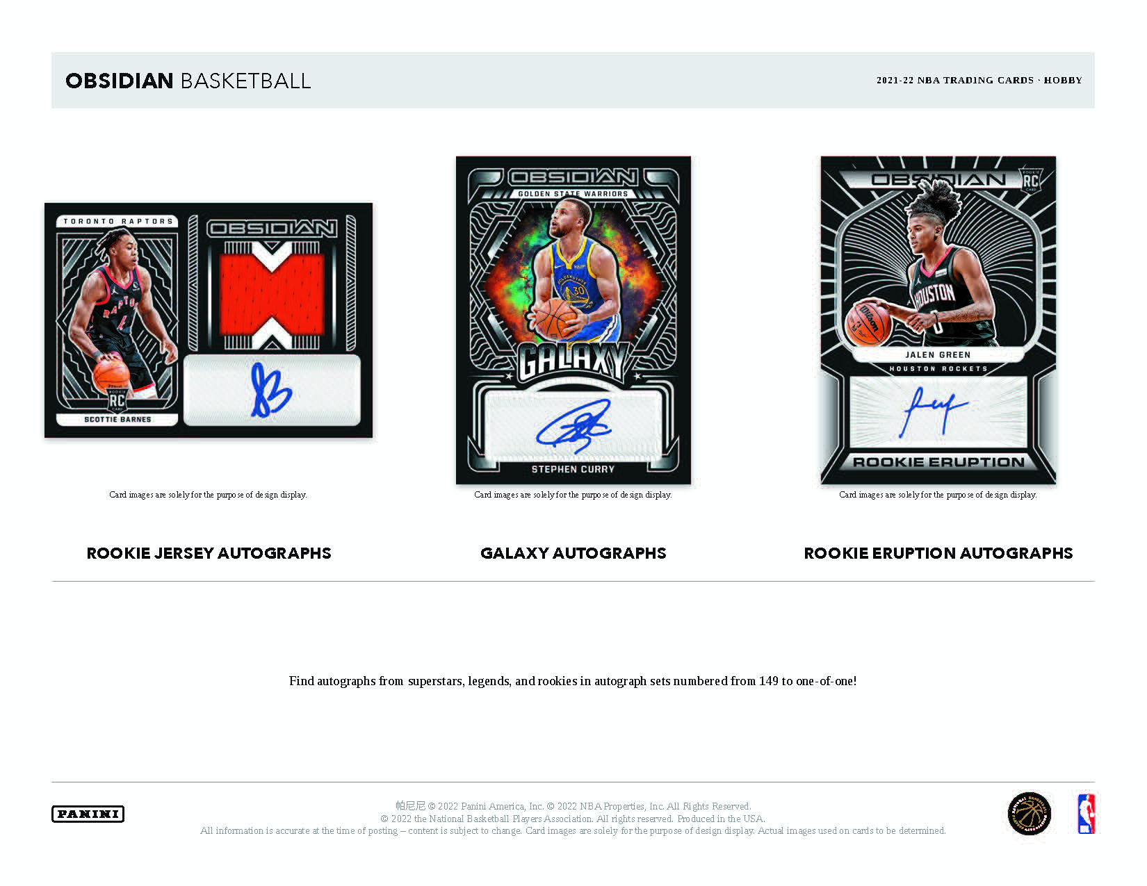 2021/22 Panini Obsidian Basketball NBA Hobby Box