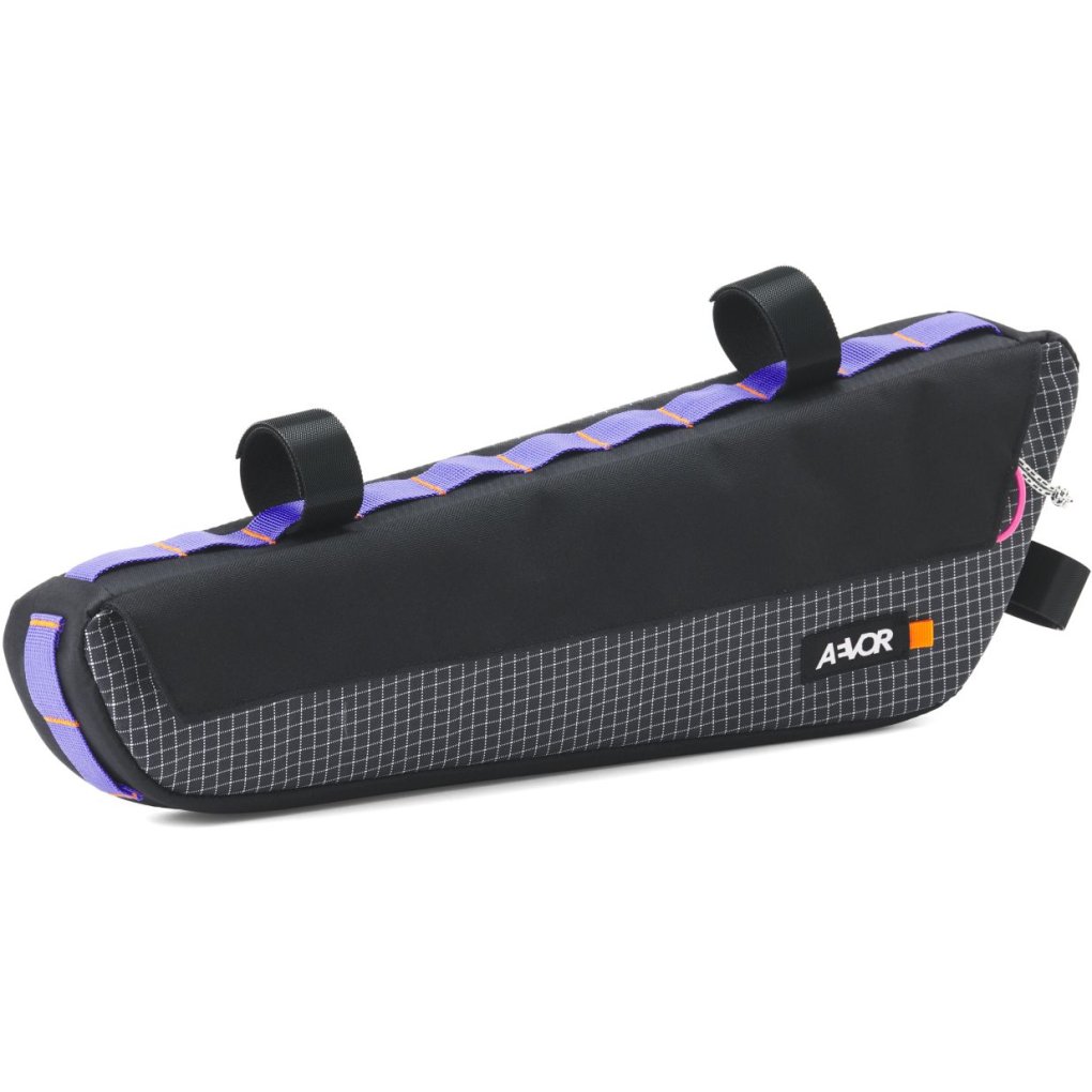 AEVOR Urban Bike Gear M Frame Pack 3L - Black White Grid