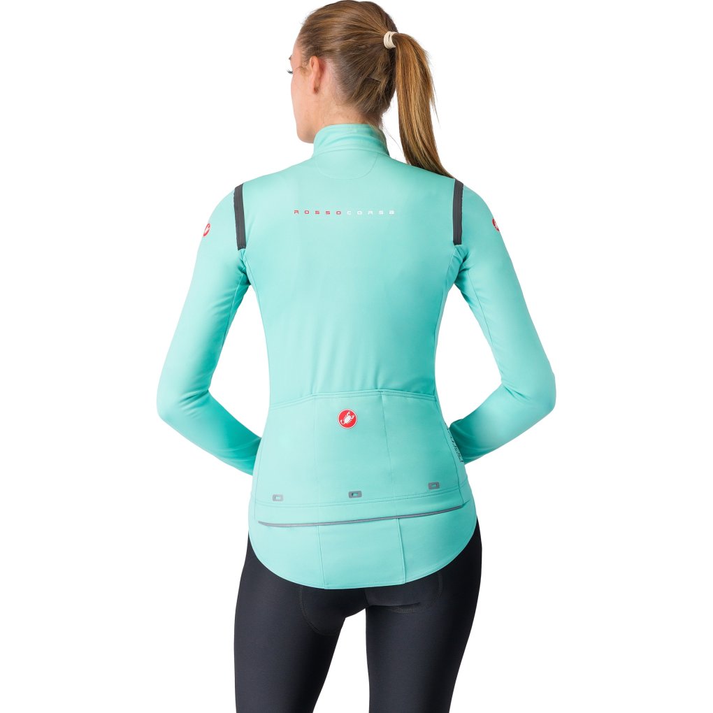 Castelli Perfetto RoS 3 Jacket Women - pool blue/black reflex 457