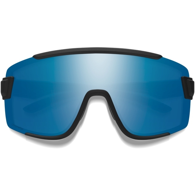 Smith Wildcat ChromaPop Polarized Glasses - Matte Black - Blue Mirror | Clear