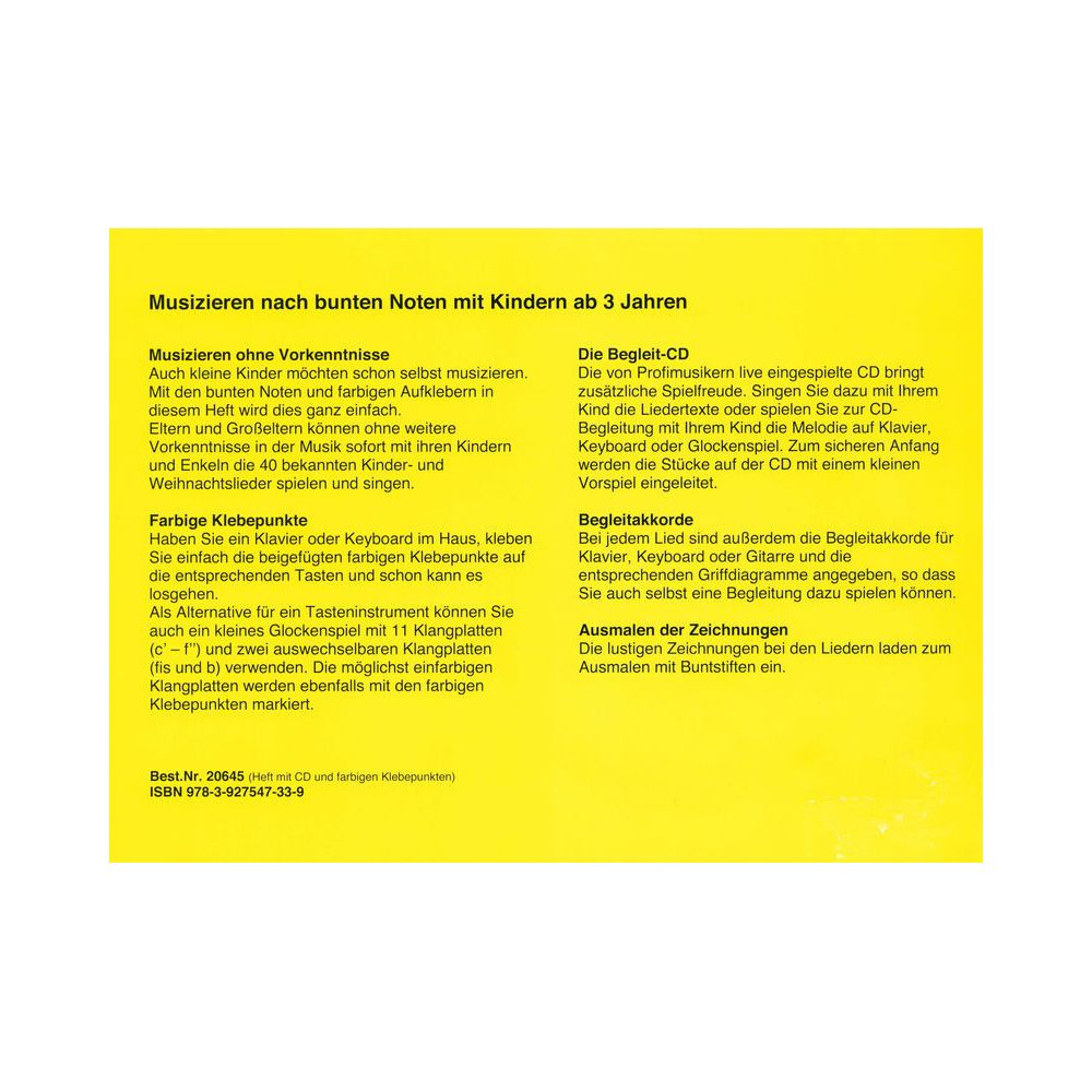 Siebenhüner Musikverlag Kinderlieder – Thomann Ireland