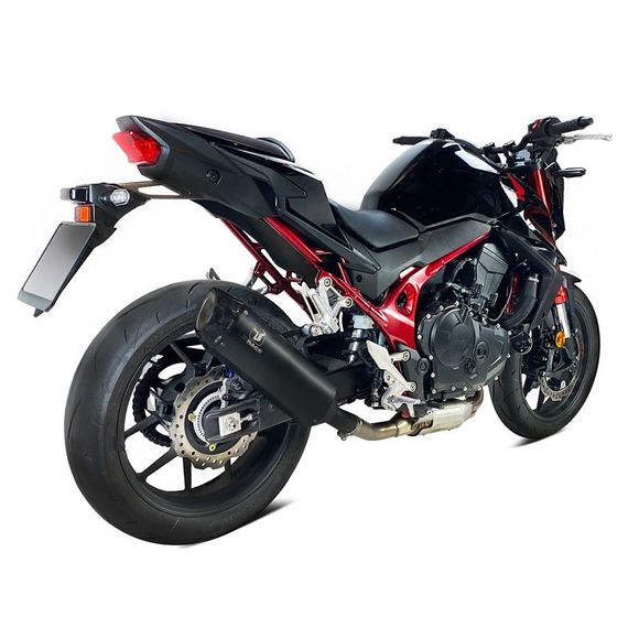 Ixrace desert black silencer carbon end cap - blackHONDA 750 CB 750 HORNET - 2023 - 2024Ref: zs8727 / bc6044sbc