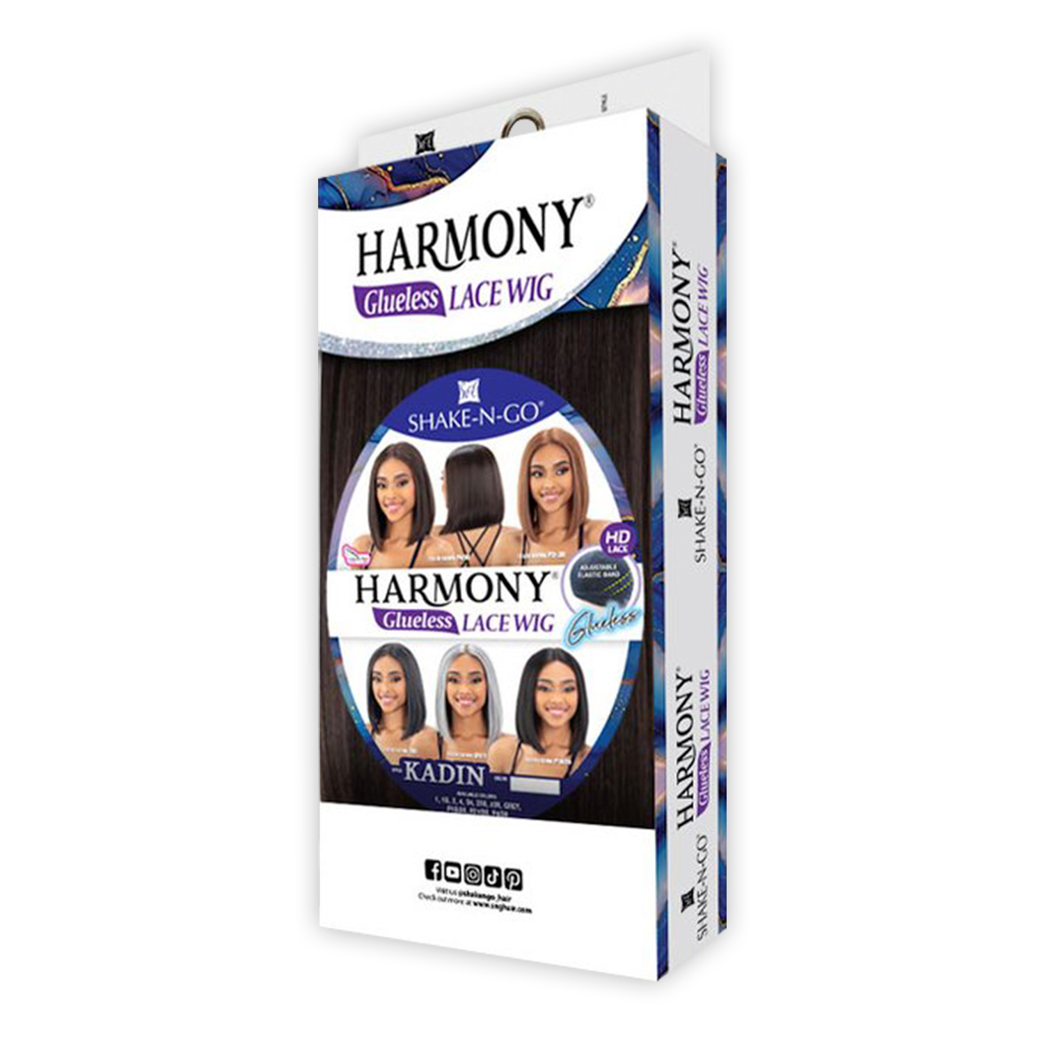 Shake-N-Go HD Lace Front Wig Harmony Glueless Kadin