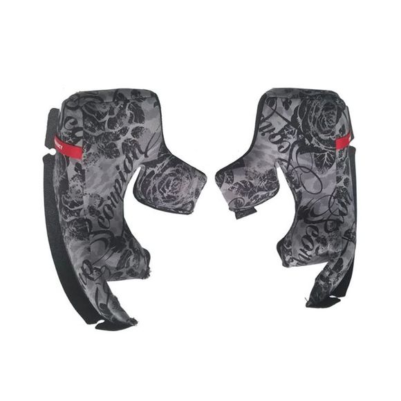 Scorpion Exo EXO-491 Printed Cheek Pads - BlackRef: SC1123