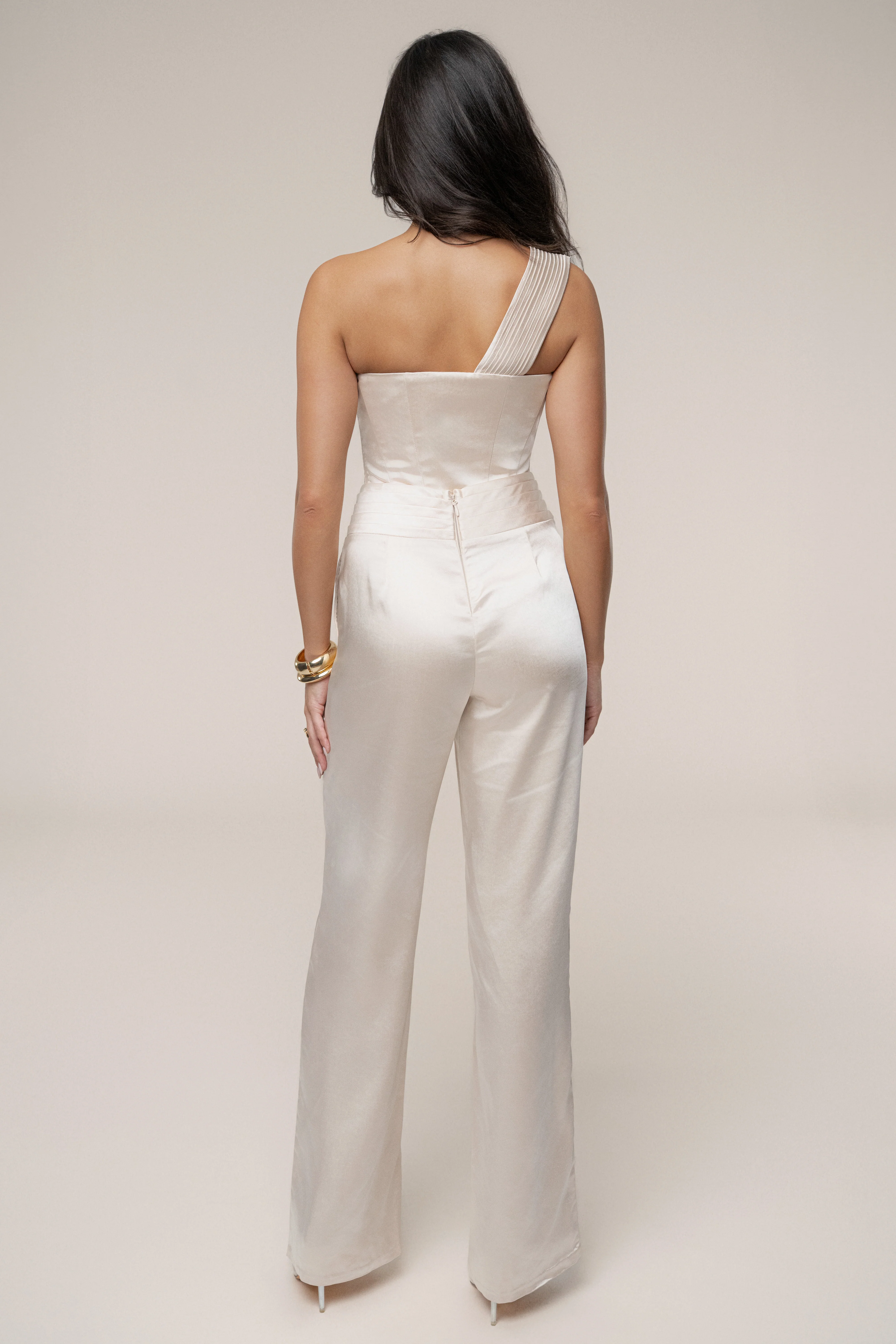 Champagne Love Song Satin Top