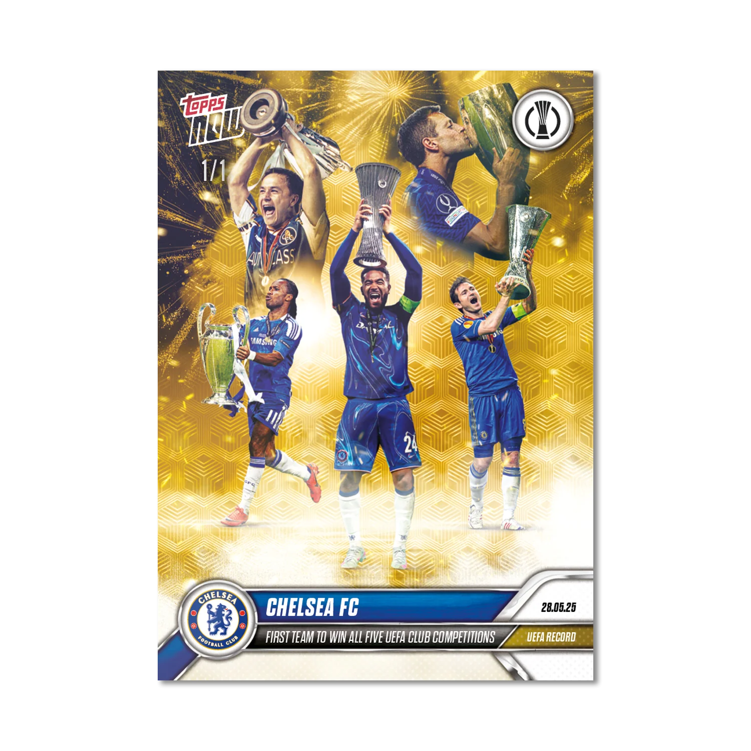 Chelsea FC - 2024-25 UECL Topps NOW® - Card 16