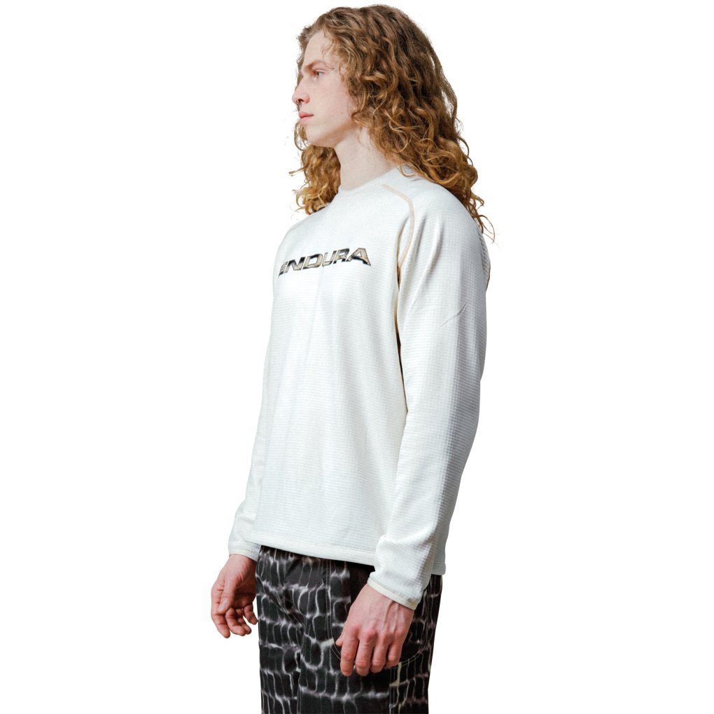 Endura Corner Adventure Sweatshirt Unisex - whisper white