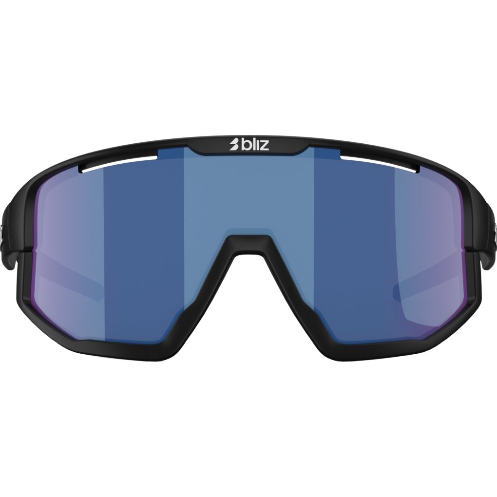 Bliz Fusion Glasses - Matt Black - Smoke Blue Multi