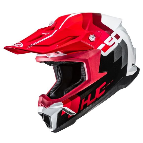 Casque cross HJC C50 - PRIMAL 2026 - Noir / RougeRef : HJ1364