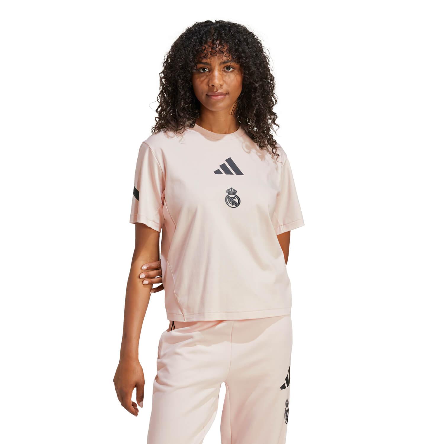 Womens adidas Real Urban T-Shirt Light Pink
