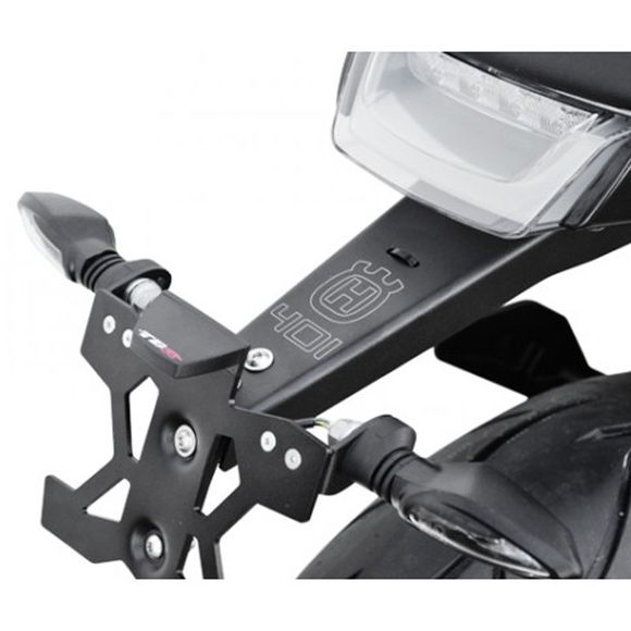 Top Block License Plate Mount – BlackHUSQVARNA 401 VITPILEN 401 - 2018 - 2025Ref: tb0396 / spehu03