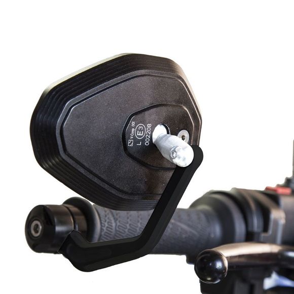Valter Moto Rearview Mirror STREET HANDLEBAR END (unit) Universal - BlackRef: SPX11