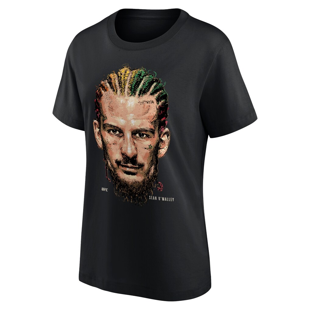 UFC Sean O'Malley Portrait T-Shirt - Black - Womens