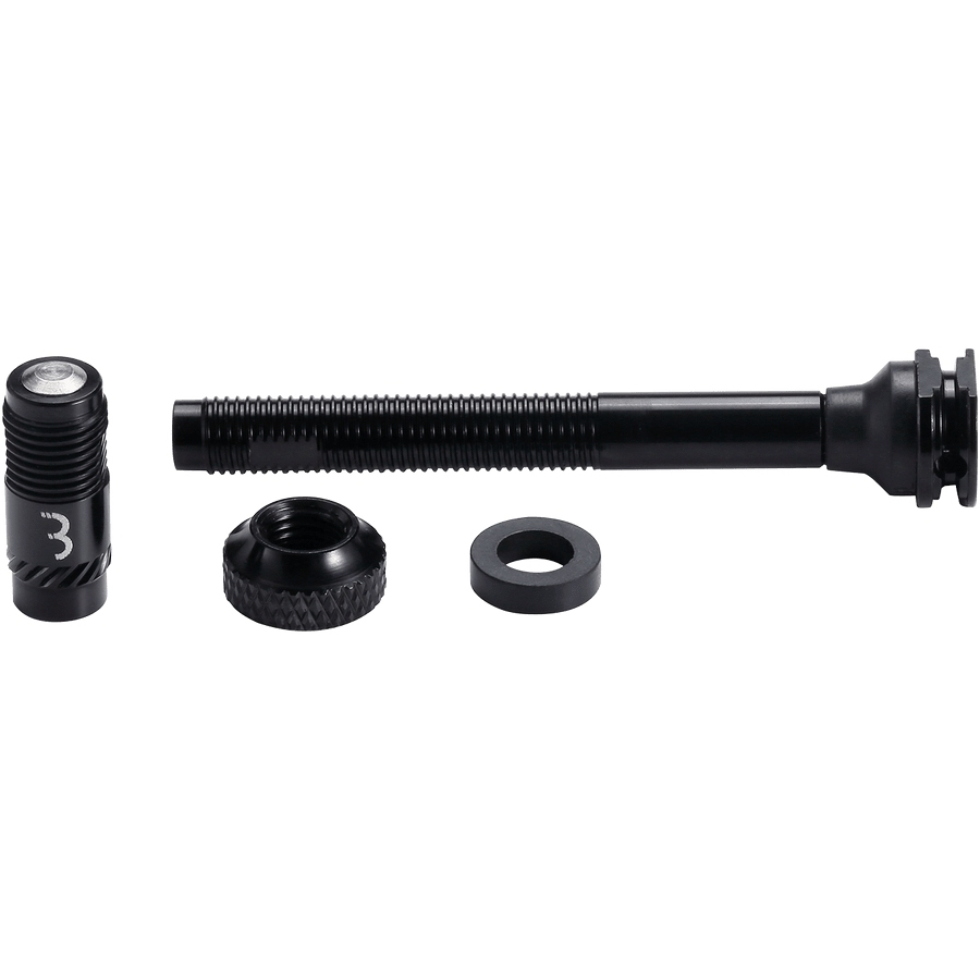 BBB Cycling CoreCap AL Valve BTI-166 Tubeless Valves - black | 60mm | 2 Pieces