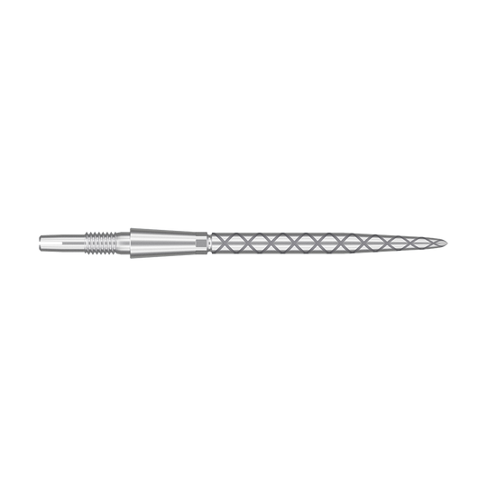 Target Swiss Storm Diamond Point Dart Tips - Silver