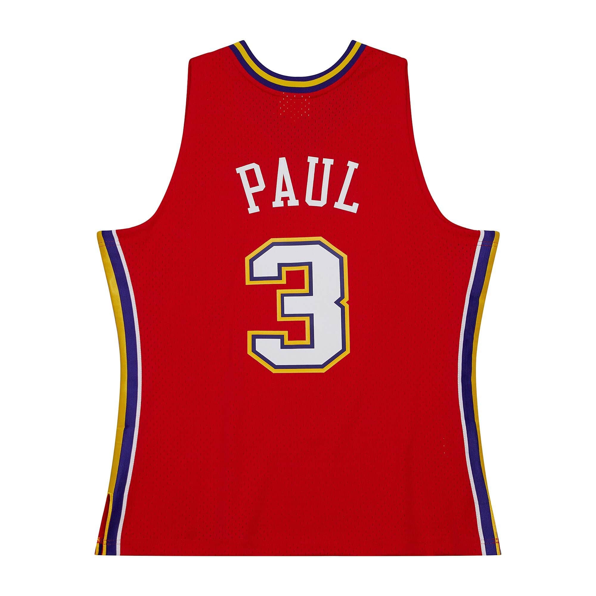 Chris Paul #3 Oklahoma City Hornets 2006-07 Mitchell & Ness Swingman NBA Jersey Red