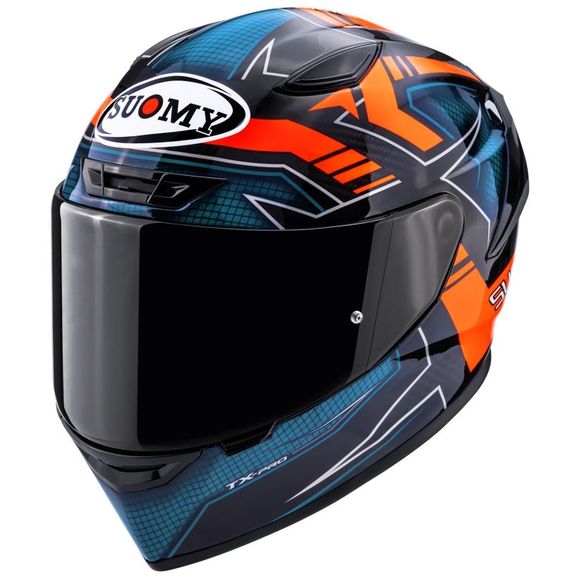 Suomy TX-PRO CARBON Full Face Helmet - FLAWLESS - OrangeRef: SU0473
