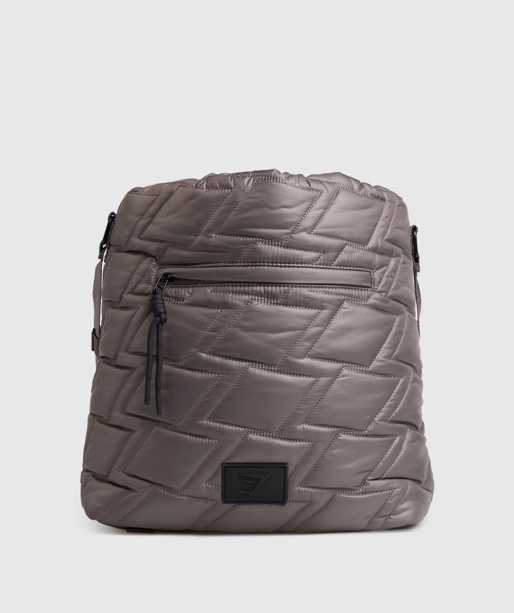 Quilted Yoga Tote Cool Brown