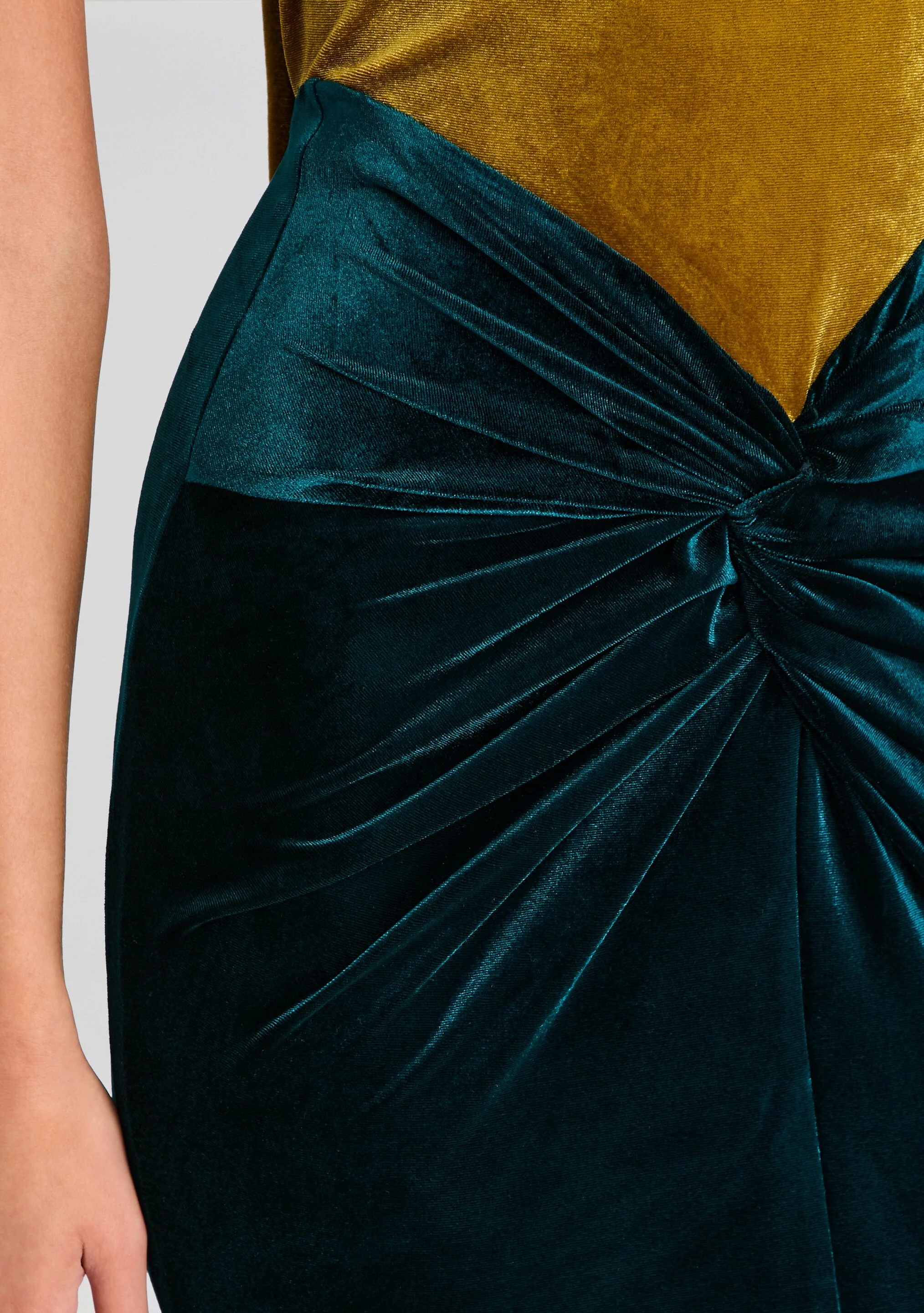 Goleta Velvet Dress