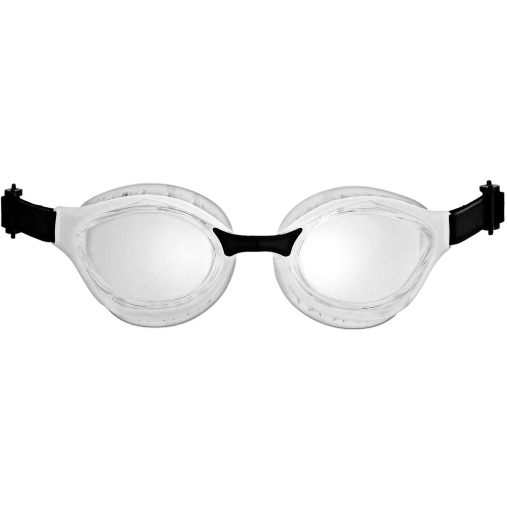 arena Air Bold Swipe Swimming Goggles - Clear/White/Black