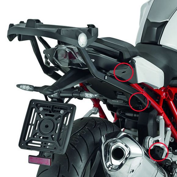 Givi Monokey Quick-Lock Side Case Mount for V35/V37 CasesRef: PLXR5117