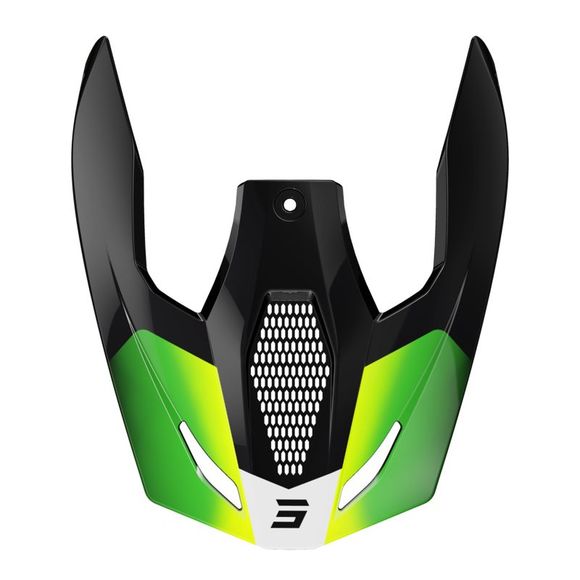 Shot FURIOUS KIDS MX Visor APEX NEON YELLOW GLOSSY 2026 - YellowRef: so2823 / a06-21oc-ak2-p01